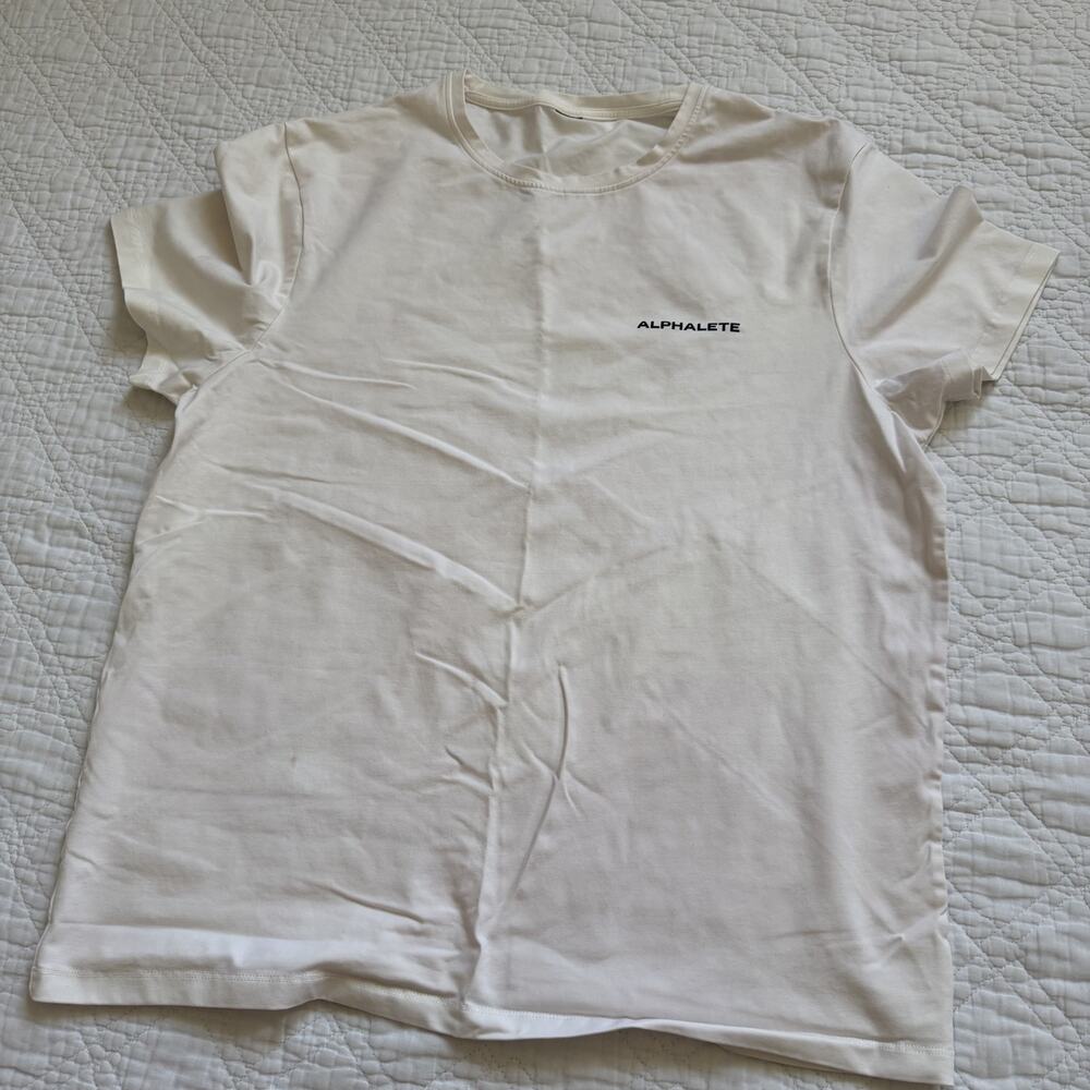 Alphalete Classic Tee White L